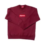 【福利回饋】 SUP 22FW BoxLogo Crewneck 經典logo刺繡 大學T大學踢圓領衛衣：圖片 13