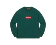 【福利回饋】 SUP 22FW BoxLogo Crewneck 經典logo刺繡 大學T大學踢圓領衛衣：圖片 6