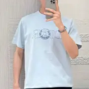 【618新品】D1OR x HYLTON NEL 25SS 聯名貓咪刺繡 短袖T恤 二色：圖片 7