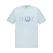 【618新品】D1OR x HYLTON NEL 25SS 聯名貓咪刺繡 短袖T恤 二色