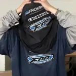 Far Archive 23SS 水洗做舊開裂雙面印花 賽車 短袖T恤 Vintage