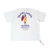 【預售】25SS BEAMS JAPAN 京都五週年限定款 超限量 背後藝妓舞女 日系 短袖T恤 紅繩：圖片 2