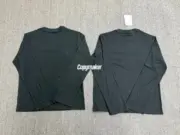 【預售年後出貨】Acne Studios 26SS 1996 植絨刺繡水洗做舊經典logo 圓領純棉短袖T恤：圖片 8