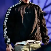 【現貨】THUG CLUB x AD originals 25FW 聯名 鍍銀logo 金屬尼龍皺摺 衝鋒衣夾克外套：圖片 4