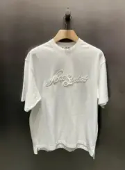 【預售】【福利回饋】Acne Studios 25SS 刺繡logo字母 圓領純棉短袖T恤 花灰色：圖片 2