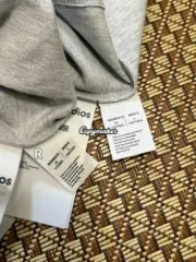 【預售】【福利回饋】Acne Studios 25SS 刺繡logo字母 圓領純棉短袖T恤 花灰色：圖片 11