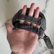 巴黎 BLC 22FW destroyed 大破壞做舊水洗刺繡logo 棒球帽老帽鴨舌帽帽子：圖片 9