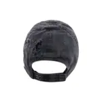 巴黎 BLC 22FW destroyed 大破壞做舊水洗刺繡logo 棒球帽老帽鴨舌帽帽子