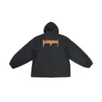 巴黎 BLC 22FW Metallica 火焰金屬搖滾樂隊 連帽風衣夾克衝鋒衣