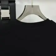 PRA 24SS Ripped-Triangle 三角標貼布 水洗 簡約素色 短袖T恤：圖片 12