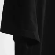 PRA 24SS Ripped-Triangle 三角標貼布 水洗 簡約素色 短袖T恤：圖片 13