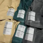 MADNESS 23SS 字母刺繡 簡約 混紡 工裝 短袖 T恤 mdns：圖片 6