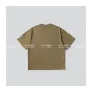 MADNESS 23SS 字母刺繡 簡約 混紡 工裝 短袖 T恤 mdns：圖片 13