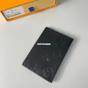 【預售】1V Monogram Shadow 經典老花壓紋壓花 卡套卡包卡夾小包 牛皮 黑色：圖片 7