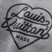 1V 20SS x NIGO 聯名 Squared 愛心字母logo 大學T圓領衛衣長袖：圖片 5