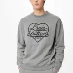 1V 20SS x NIGO 聯名 Squared 愛心字母logo 大學T圓領衛衣長袖