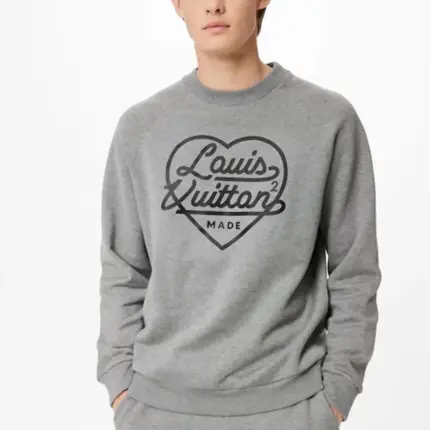 1V 20SS x NIGO 聯名 Squared 愛心字母logo 大學T圓領衛衣長袖