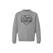 1V 20SS x NIGO 聯名 Squared 愛心字母logo 大學T圓領衛衣長袖：圖片 2