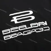 巴黎 BLC 24SS AI GENERATED T-SHIRT AI設計秀款 小破壞印花 短袖T恤：圖片 7