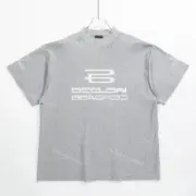 巴黎 BLC 24SS AI GENERATED T-SHIRT AI設計秀款 小破壞印花 短袖T恤：圖片 15