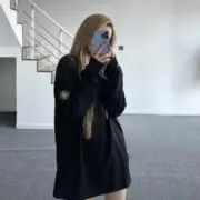 STONE ISLAND 21FW 石頭島 長袖 長T 素色 T恤：圖片 2