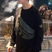 STONE ISLAND 21FW 石頭島 長袖 長T 素色 T恤：圖片 4