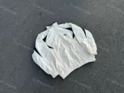 【現貨】BLC 巴黎 23FW 秀款 3B sports Icon 刺繡Logo 復古 運動外套夾克衝鋒衣 奶白：圖片 7