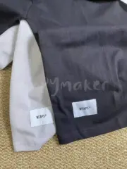 WTAPS 23SS QB SS CTPL CRST 分割拼接字母刺繡 寬鬆 短袖T恤：圖片 13