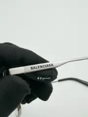 【現貨】【過驗】巴黎 BLC 23SS 長方形合金光學鏡架 平光眼鏡 鏡框 BB0283O：圖片 10