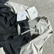 【現貨】Acne Studios 25SS Logo Zipper Jacket 後背刺繡logo 拉鍊外套夾克風衣衝鋒衣：圖片 9