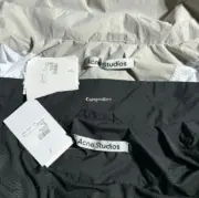 【現貨】Acne Studios 25SS Logo Zipper Jacket 後背刺繡logo 拉鍊外套夾克風衣衝鋒衣：圖片 10