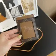 1V M30763 Taïgarama 經典老花都會 頸掛式證件套 卡片夾 卡套 黑色：圖片 20