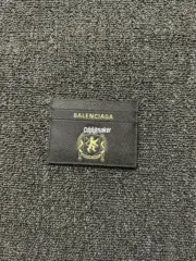 【現貨】【福利回饋】 巴黎 BLC 24SS Passport系列 燙金徽章 真皮 卡套卡包卡夾小包 牛皮 黑色：圖片 6