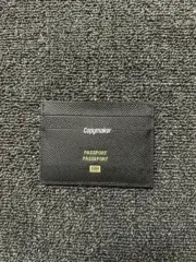 【現貨】【福利回饋】 巴黎 BLC 24SS Passport系列 燙金徽章 真皮 卡套卡包卡夾小包 牛皮 黑色：圖片 7