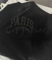 巴黎 BLC 23SS Paris 城市限定 印花 短袖T恤 活性黑：圖片 4