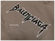 巴黎 BLC 23SS Metallica 重金屬樂隊 開裂印花 帽T 連帽衛衣：圖片 12