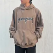 巴黎 BLC 23SS Metallica 重金屬樂隊 開裂印花 帽T 連帽衛衣：圖片 3